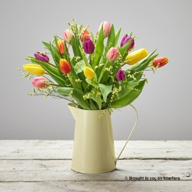 Tulip Medley Jug (with different pot)